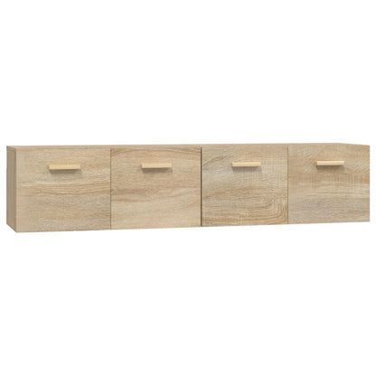 Mobili Parete 2 pz Rovere Sonoma 80x35x36,5cm Legno Multistrato | homemem39
