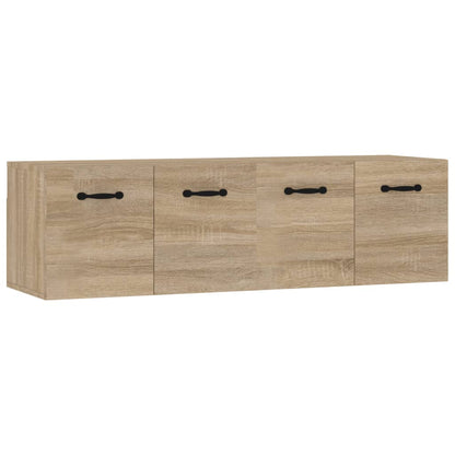 Mobili Parete 2 pz Rovere Sonoma 80x35x36,5cm Legno Multistrato