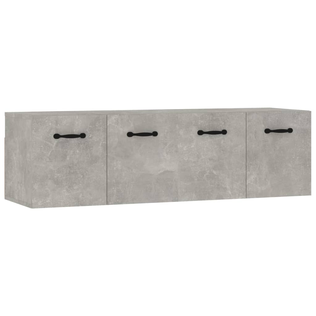 Mobili Parete 2 pz Grigio Cemento 80x35x36,5 cm in Multistrato - homemem39