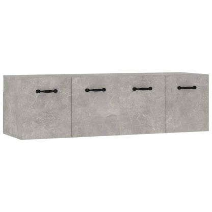 Mobili Parete 2 pz Grigio Cemento 80x35x36,5 cm in Multistrato - homemem39