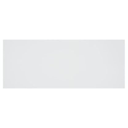 Testiera per Letto con Armadietti in Legno Multistrato Bianco