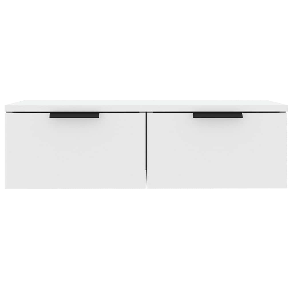 Mobili Pensili 2 pz Bianchi 68x30x20 cm Legno Multistrato | homemem39