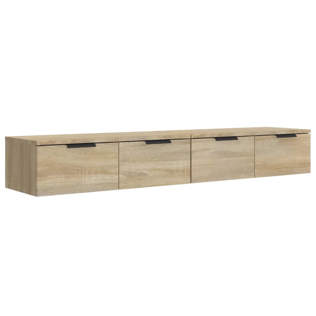 Mobili Pensili 2 pz Rovere Sonoma 68x30x20 cm Legno Multistrato | homemem39
