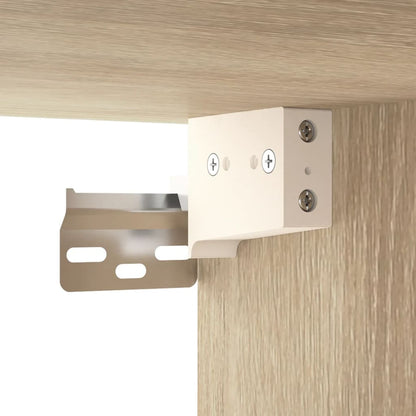 Mobili Pensili 2 pz Rovere Sonoma 68x30x20 cm Legno Multistrato | homemem39