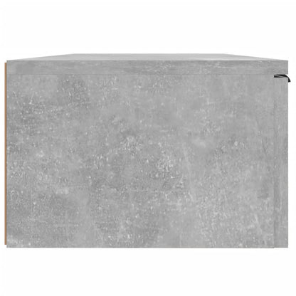 Mobili Pensili 2 pz Grigio Cemento 68x30x20cm Legno Multistrato | homemem39