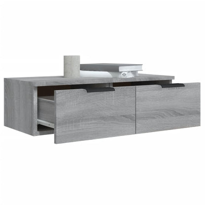 Mobili Pensili 2 pz Grigio Sonoma 68x30x20 cm Legno Multistrato | homemem39