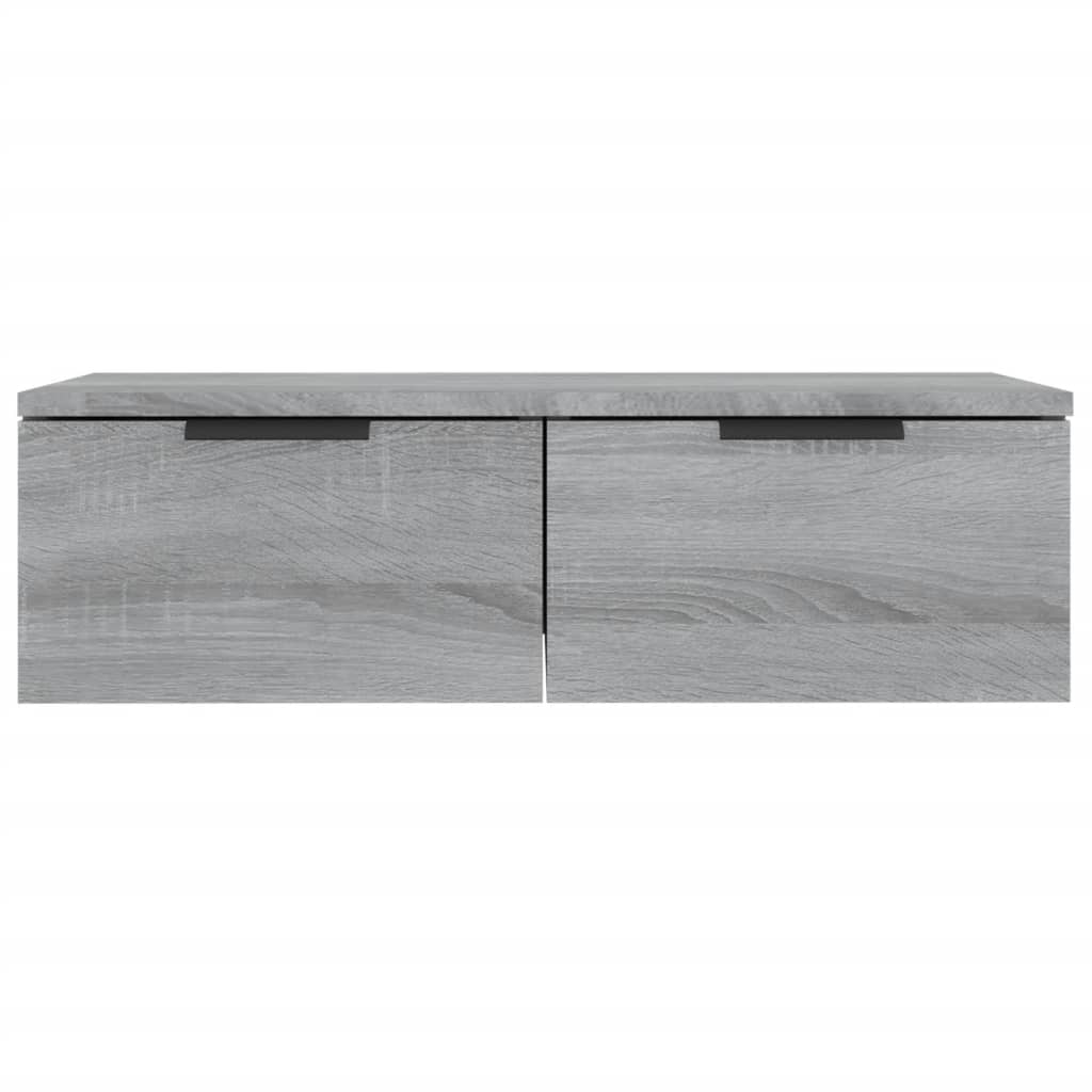 Mobili Pensili 2 pz Grigio Sonoma 68x30x20 cm Legno Multistrato | homemem39