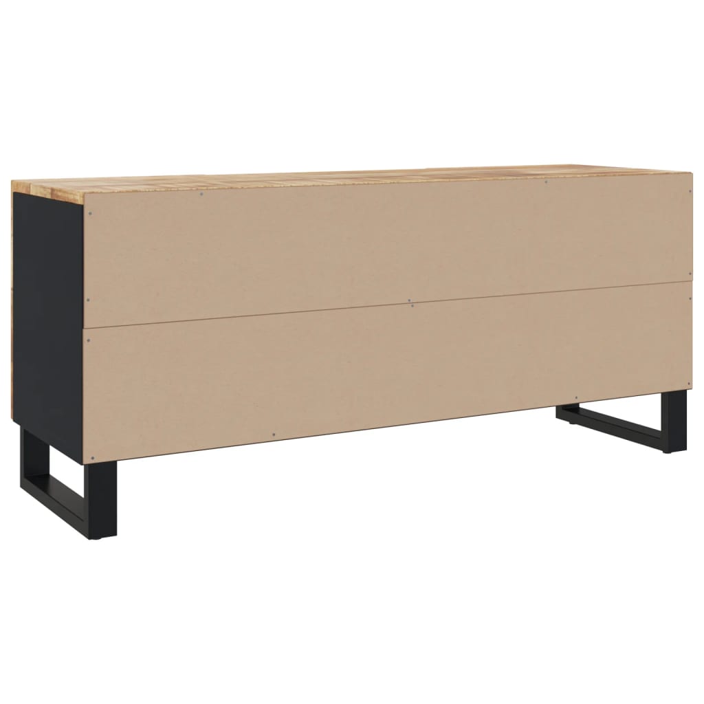 Mobile Porta TV 105x33x46cm in Legno Massello di Mango | homemem39