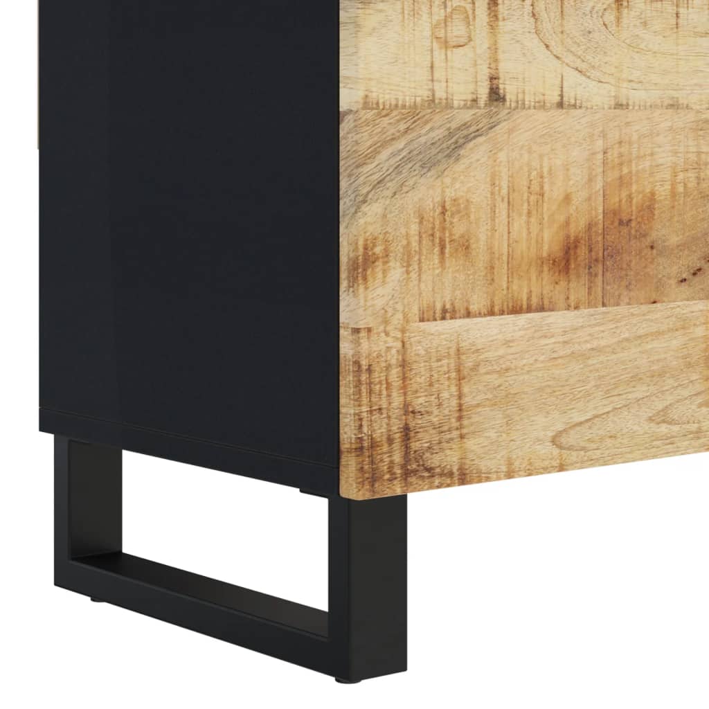 Mobile Porta TV 105x33x46cm in Legno Massello di Mango | homemem39