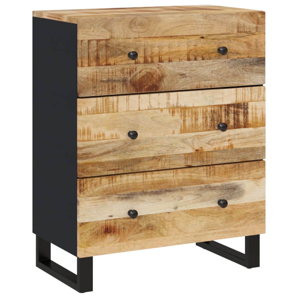 Credenza 60x33x75 cm in Legno Massello di Mango | homemem39