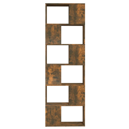 Libreria/Divisorio Rovere Fumo 60x24x186 cm | homemem39