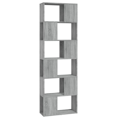 Libreria/Divisorio Grigio Sonoma 60x24x186 cm | homemem39