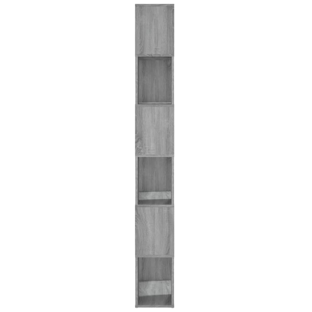 Libreria/Divisorio Grigio Sonoma 60x24x186 cm | homemem39