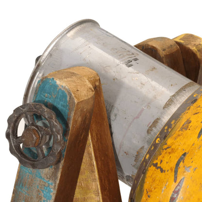 Lampada da Terra Multicolore E27 in Legno Massello di Mango | homemem39