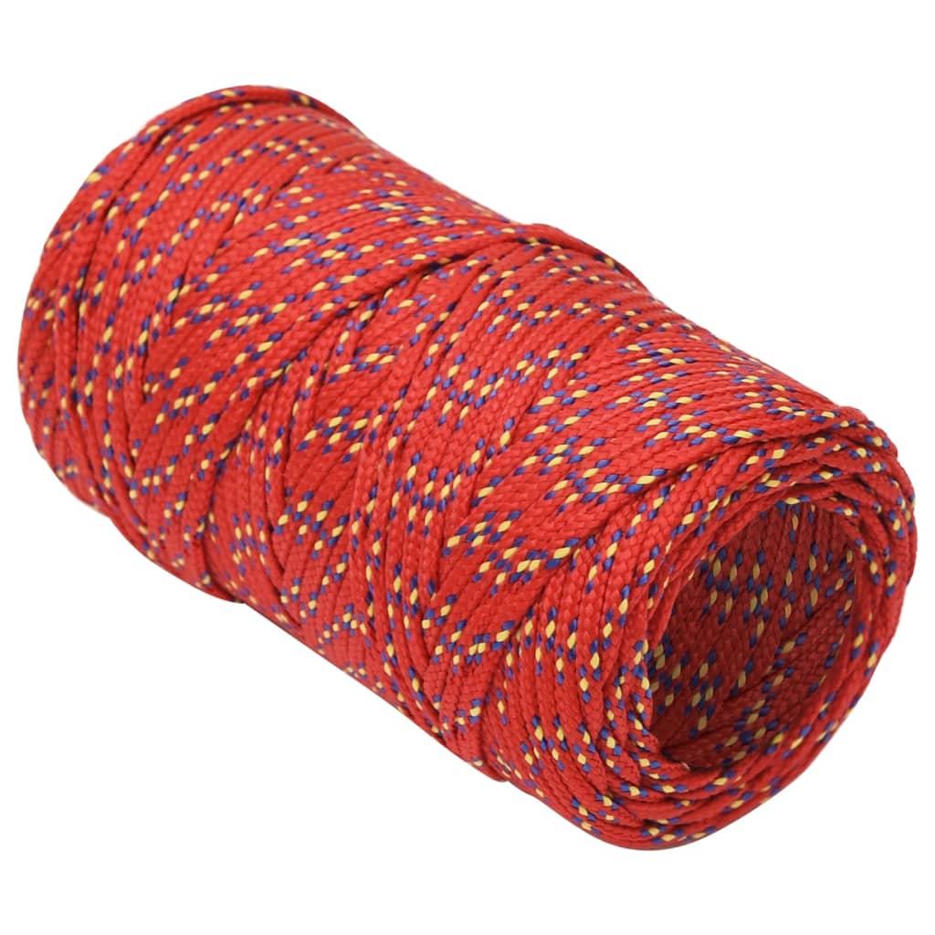 Corda per barca Rossa 2 mm 100 m in Polipropilene - homemem39
