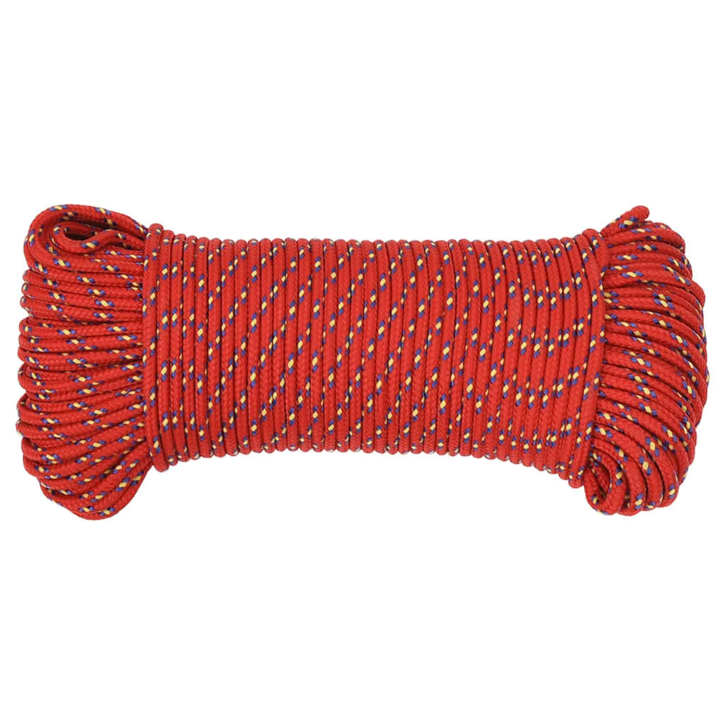 Corda per barca Rossa 3 mm 25 m in Polipropilene | homemem39