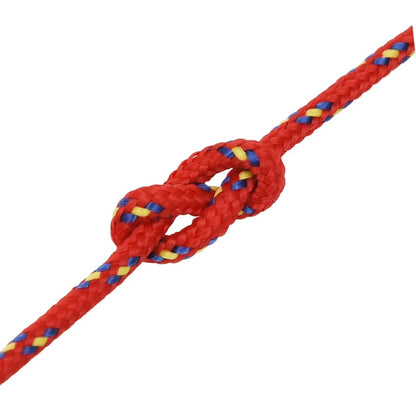 Corda per barca Rossa 4 mm 25 m in Polipropilene