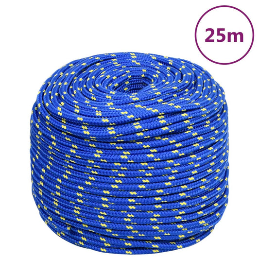 Corda per barca Blu 8 mm 25 m in Polipropilene