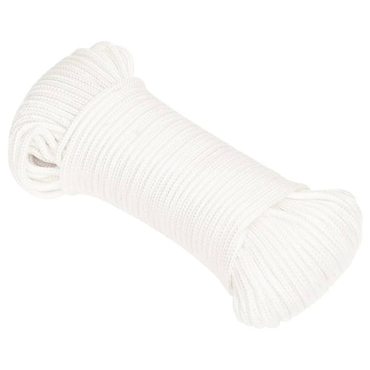 Corda per barca Completamente Bianca 5 mm 50 m in Polipropilene | homemem39
