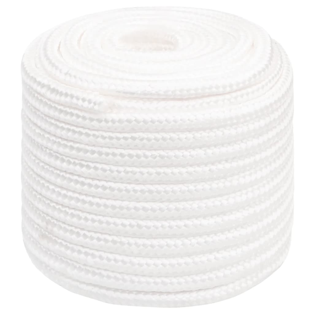 Corda per barca Completamente Bianca 16 mm 50 m in Polipropilene