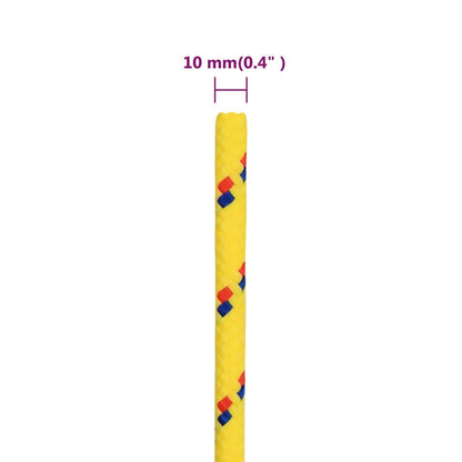 Corda per barca Gialla 10 mm 250 m in Polipropilene | homemem39