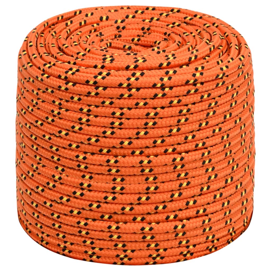 Corda per barca Arancione 6 mm 250 m in Polipropilene