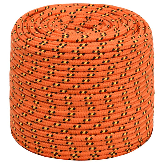 Corda per barca Arancione 6 mm 250 m in Polipropilene