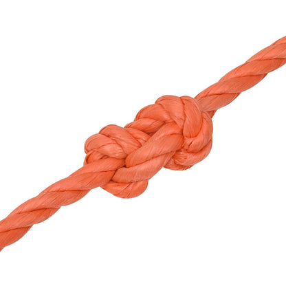 Corda da Lavoro Arancione 24 mm 50 m in Polipropilene
