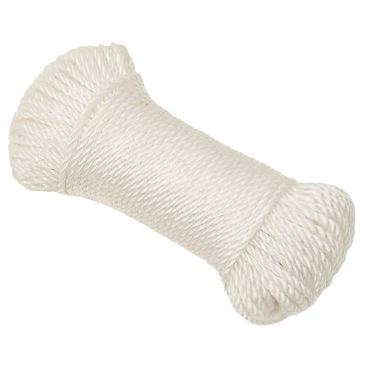 Corda da Lavoro Bianca 6 mm 25 m in Polipropilene | homemem39