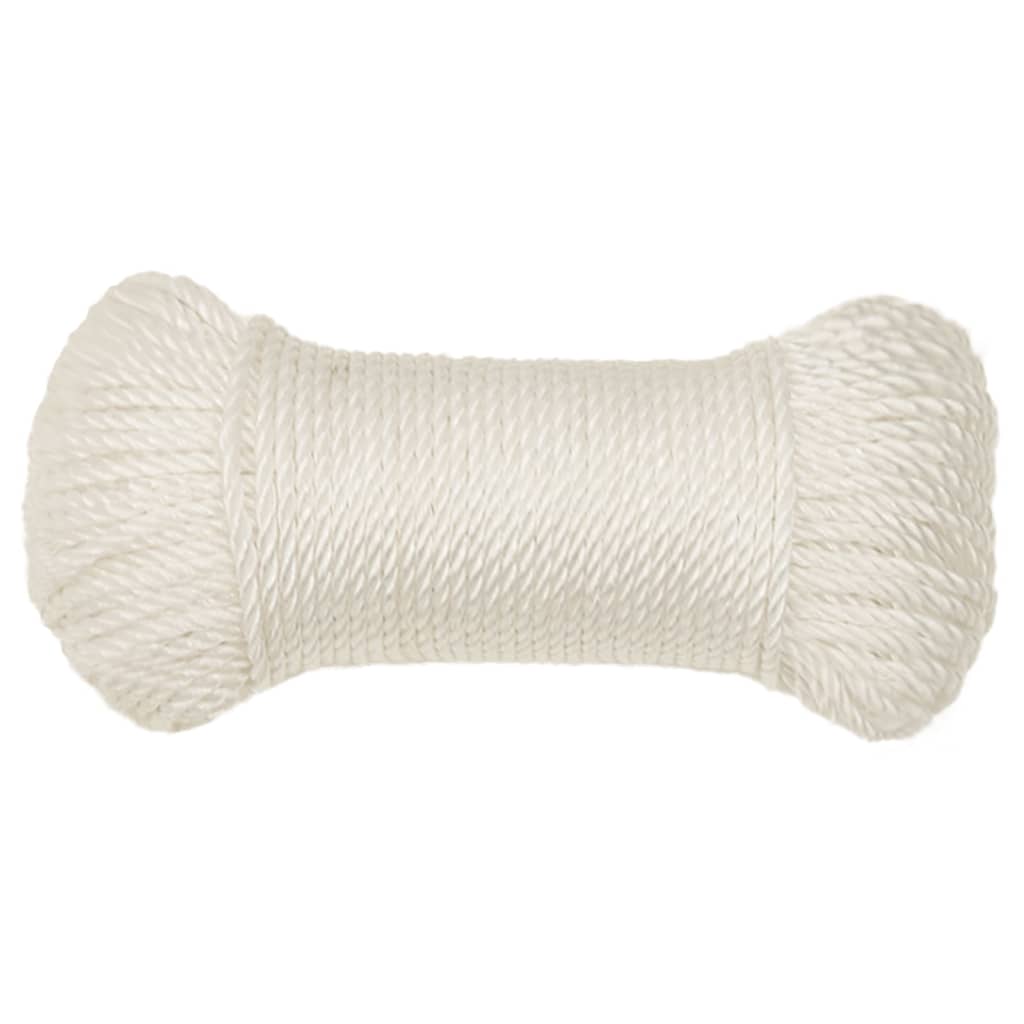 Corda da Lavoro Bianca 6 mm 25 m in Polipropilene | homemem39