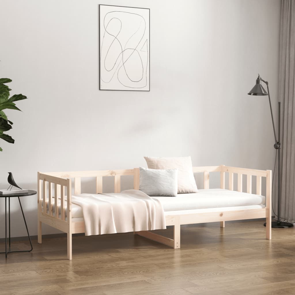 Dormeuse senza Materasso 90x190 cm in Legno Massello di Pino | homemem39