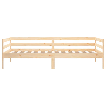 Dormeuse senza Materasso 80x200 cm in Legno Massello di Pino - homemem39