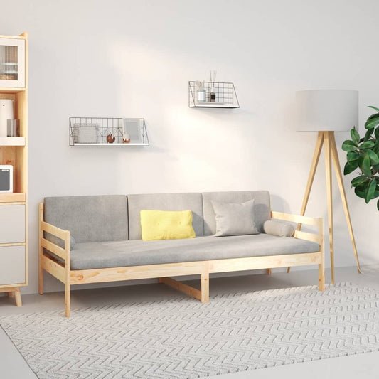 Dormeuse senza Materasso 80x200 cm in Legno Massello di Pino | homemem39
