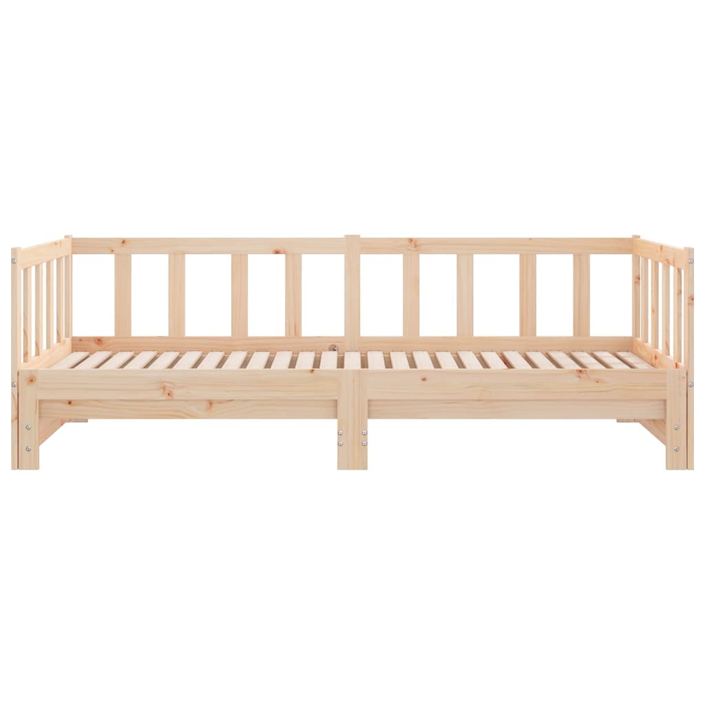 Dormeuse Estraibile 2x(80x200) cm in Legno Massello di Pino | homemem39