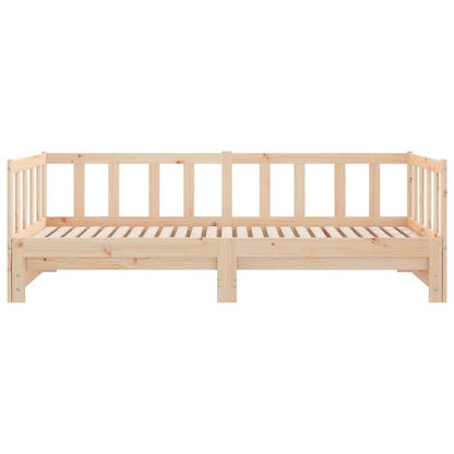 Dormeuse Estraibile 2x(80x200) cm in Legno Massello di Pino | homemem39
