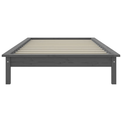 Giroletto Grigio 100x200 cm in Legno Massello di Pino | homemem39