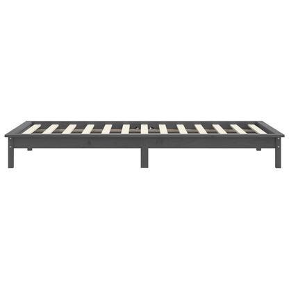 Giroletto Grigio 100x200 cm in Legno Massello di Pino | homemem39