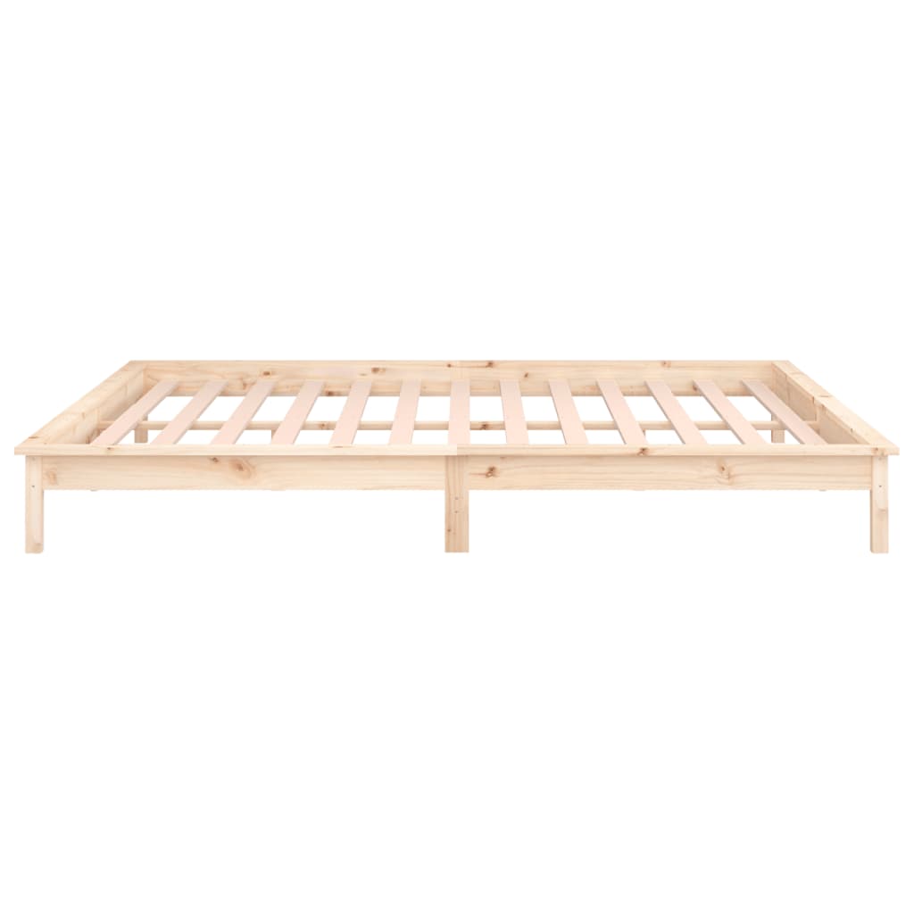 Giroletto con LED 160x200 cm in Legno Massello | homemem39