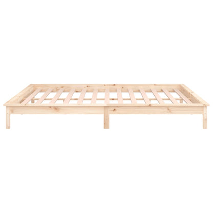Giroletto con LED 160x200 cm in Legno Massello | homemem39