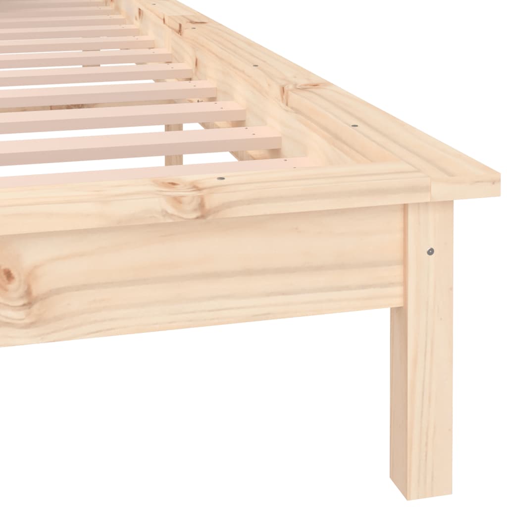 Giroletto con LED 160x200 cm in Legno Massello | homemem39