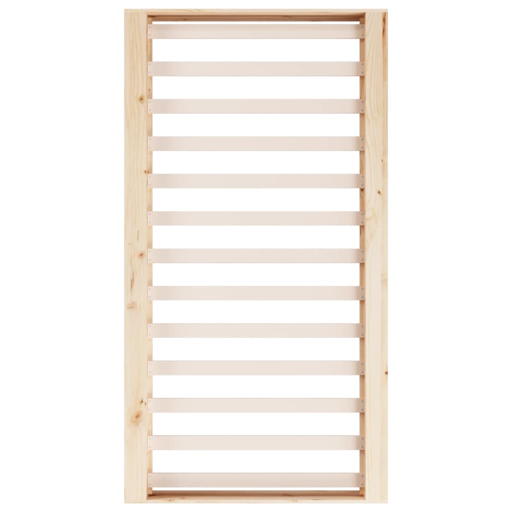 Giroletto 90x190 cm Single in Legno Massello - homemem39