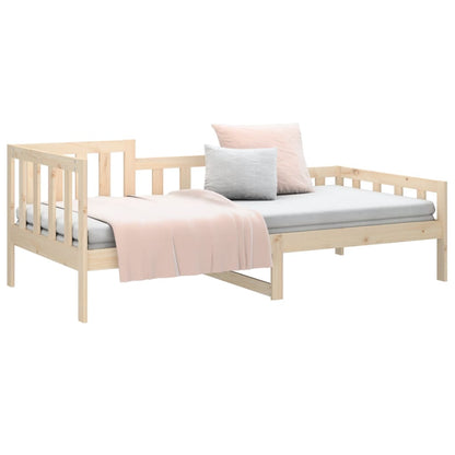 Dormeuse senza Materasso 80x200 cm in Legno Massello di Pino | homemem39