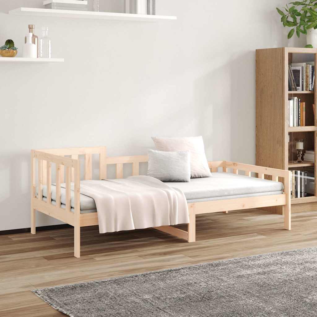 Dormeuse senza Materasso 90x200 cm in Legno Massello di Pino