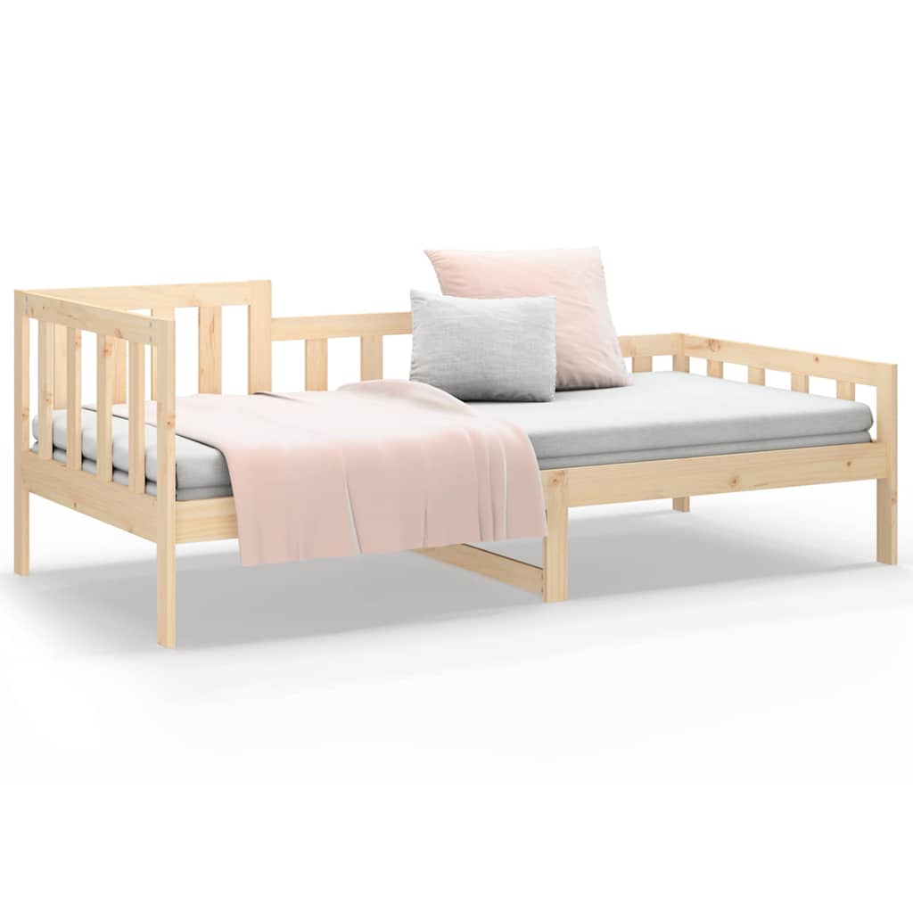 Dormeuse senza Materasso 90x200 cm in Legno Massello di Pino