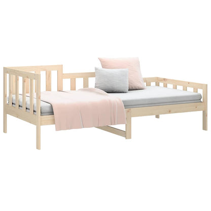 Dormeuse senza Materasso 90x200 cm in Legno Massello di Pino