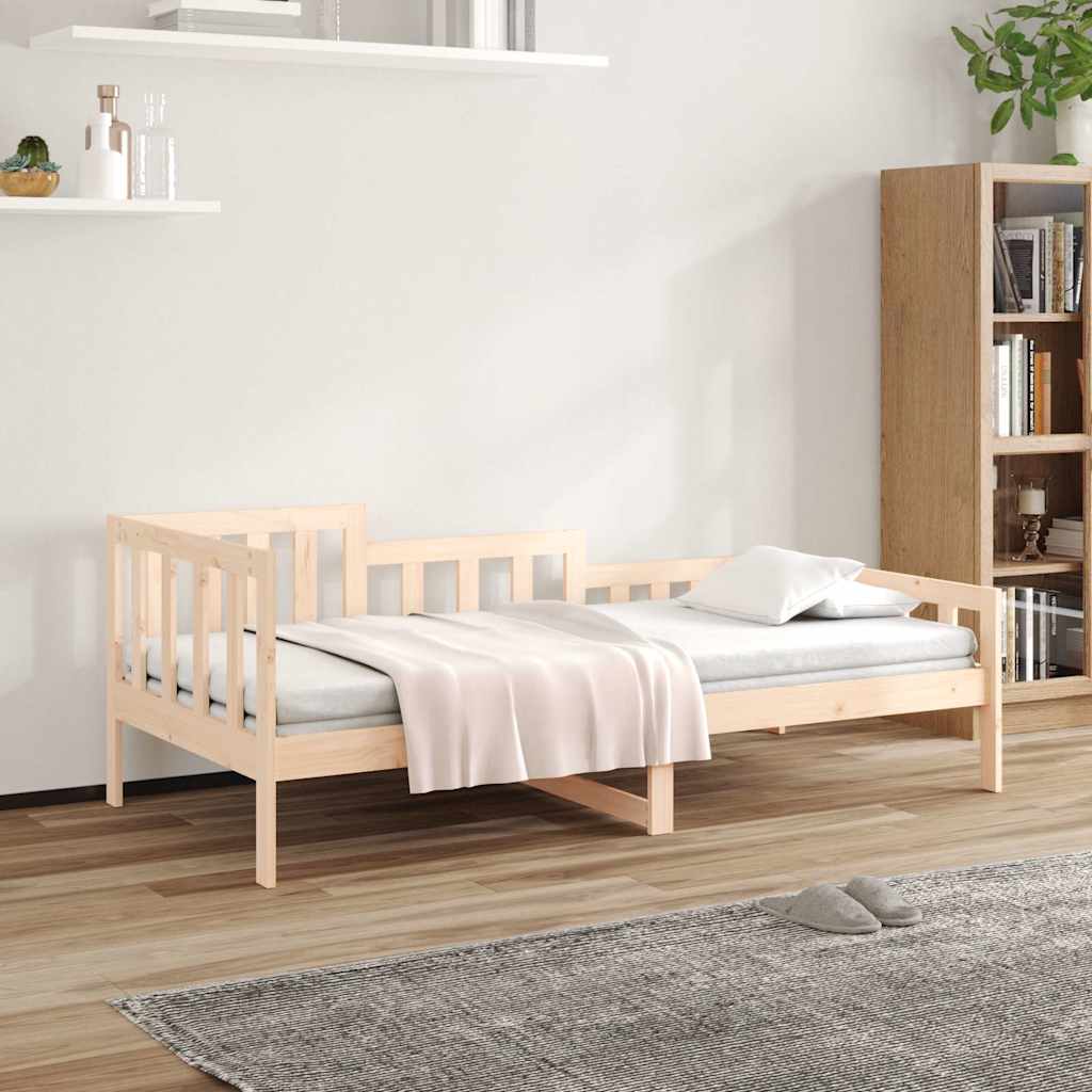 Dormeuse senza Materasso 90x200 cm in Legno Massello di Pino