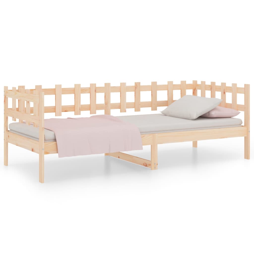 Dormeuse senza Materasso 90x200 cm in Legno Massello di Pino | homemem39