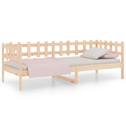Dormeuse senza Materasso 90x200 cm in Legno Massello di Pino | homemem39