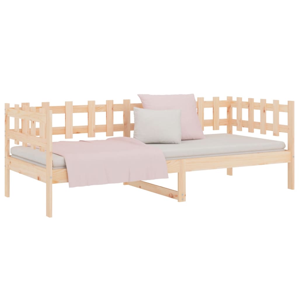 Dormeuse senza Materasso 90x200 cm in Legno Massello di Pino | homemem39