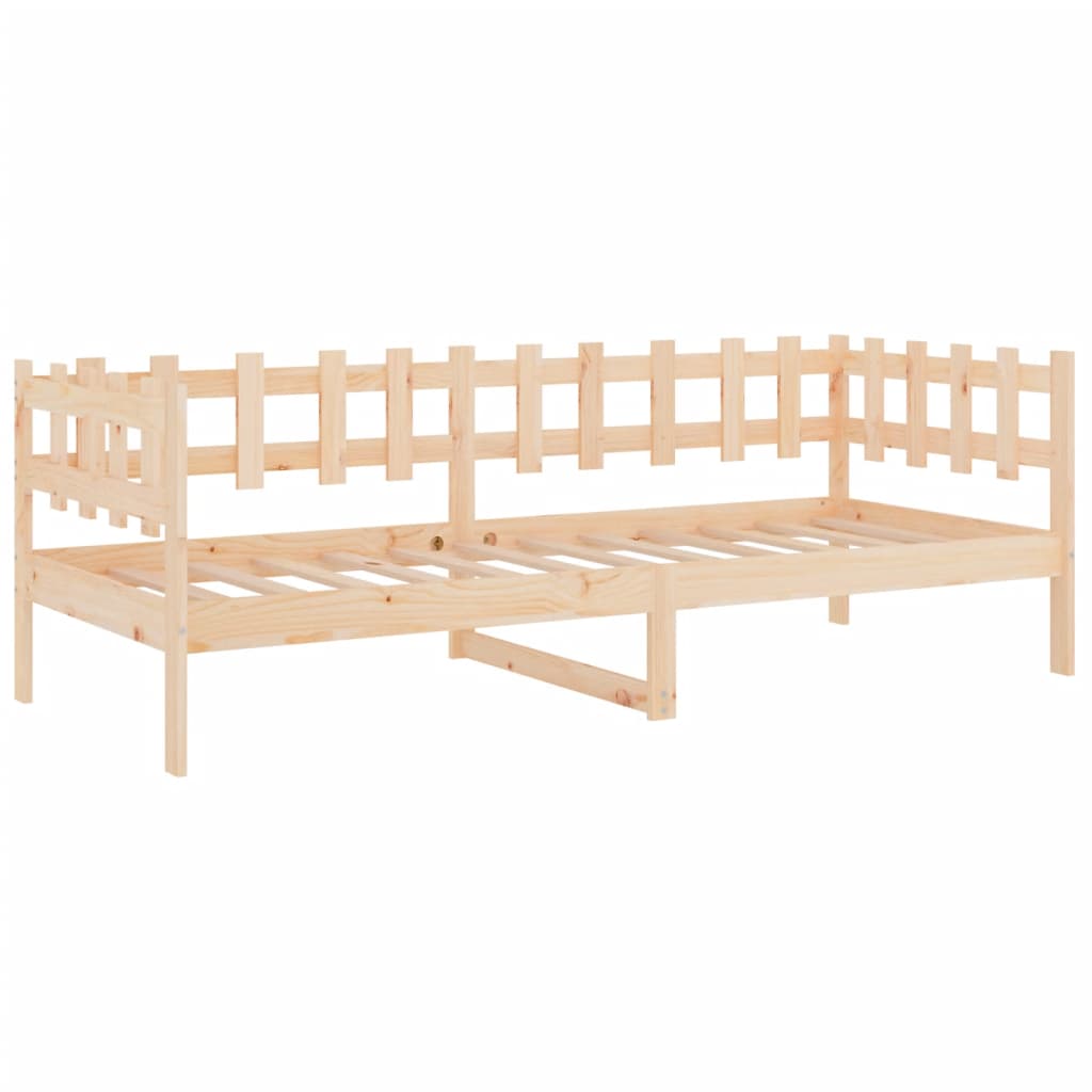 Dormeuse senza Materasso 90x200 cm in Legno Massello di Pino | homemem39